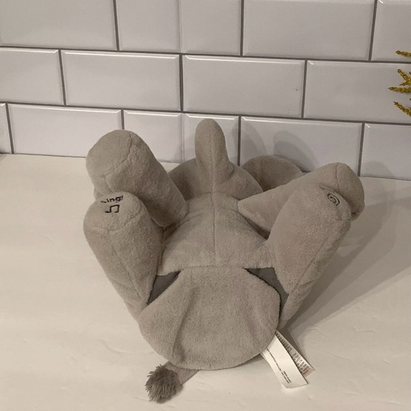 Gund Flappy Elephant Interactive Plush Toy Animal Sings Animated Peekaboo - Picture 8 of 11